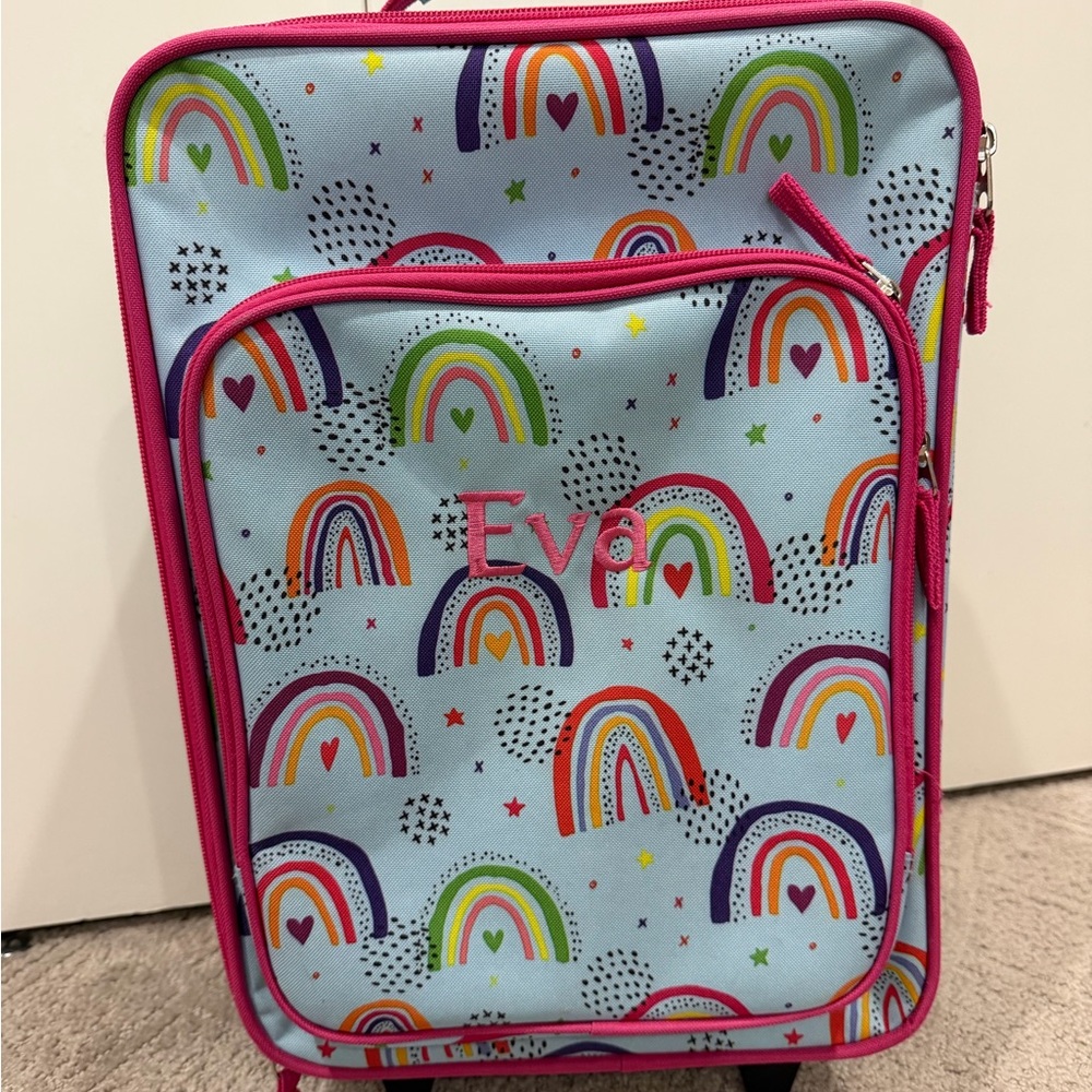 Colorful Rainbow Kids Luggage (Rolling)